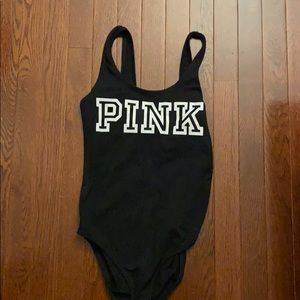 PINK Logo Bodysuit